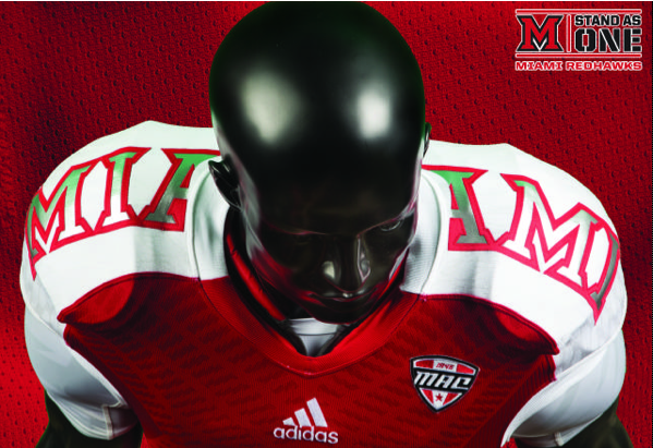 Miami Football Unveils New Uniforms - Miami University RedHawks