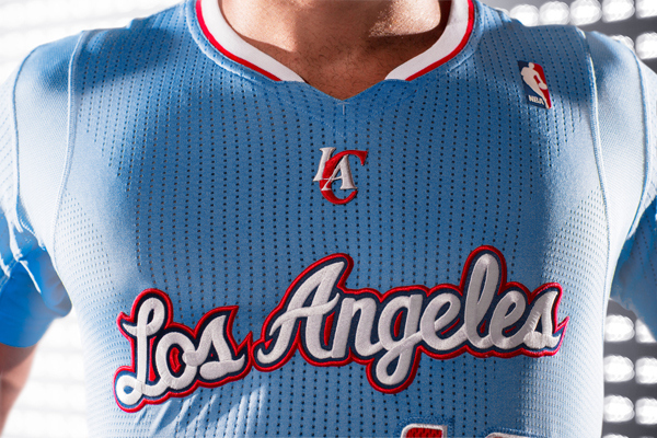LA Clippers unveil baby blue basketball jerseys feature short-sleeves 
