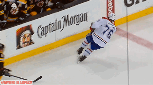Bruins' Thornton Fined for Spraying Water on Habs' Subban from Bench -  Scouting The Refs
