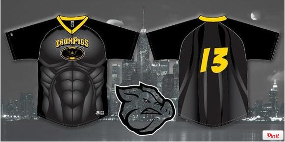 Lehigh Valley IronPigs New Uniforms