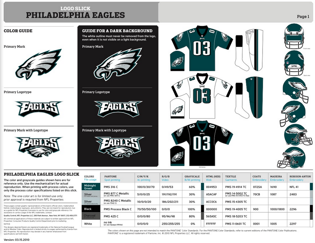 Eagles fan leaked pictures of their kelly green jerseys after finding them  on the team's website