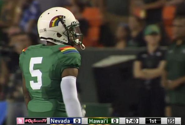 Hawaii Warriors Bust Out Awesome Throwback Rainbow Warriors