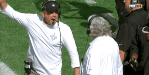 Sean Payton And Rob Ryan Have Heated Exchange On Sideline